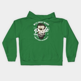 Beard pride Kids Hoodie